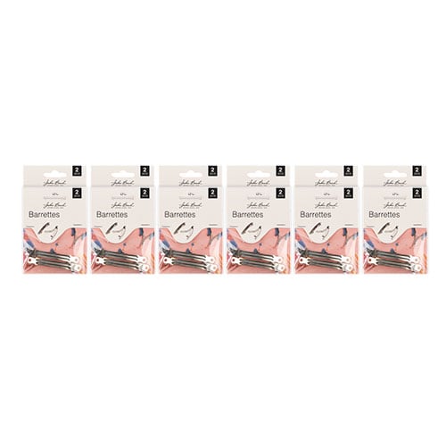 Must Have Findings - 2 3/8in Hair Barrettes Silver 2pcs x 12 Packs - Image 3
