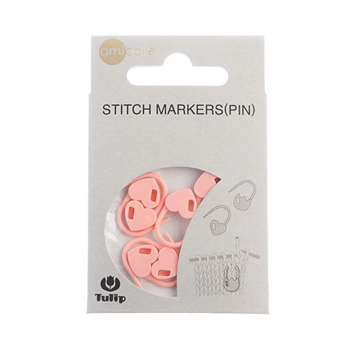 Tulip Stitch Markers Set 7 Pieces Heart - Image 6