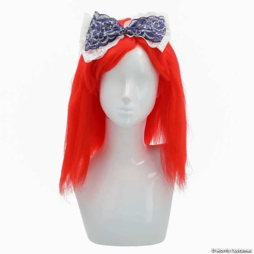 Bargain Bob Wig with Bow - Image 3